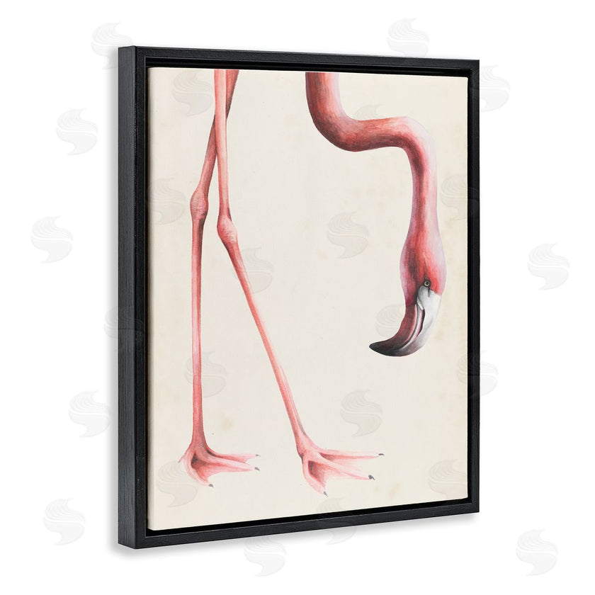 Grace Popp | Flamingo Bending Feet Beak Detail