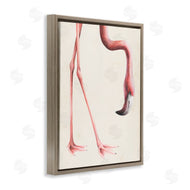 Grace Popp | Flamingo Bending Feet Beak Detail