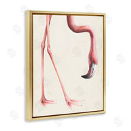 Grace Popp | Flamingo Bending Feet Beak Detail