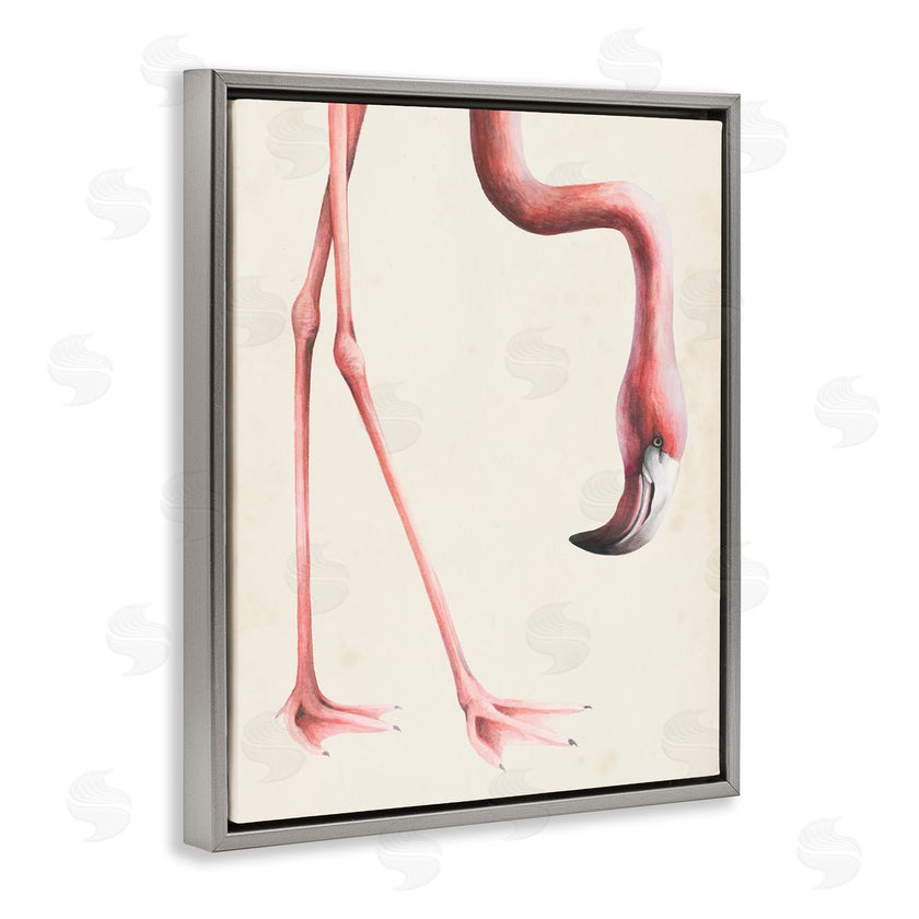 Grace Popp | Flamingo Bending Feet Beak Detail