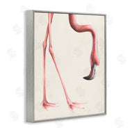 Grace Popp | Flamingo Bending Feet Beak Detail