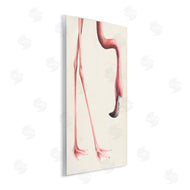 Grace Popp | Flamingo Bending Feet Beak Detail