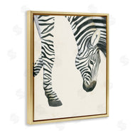 Grace Popp | Zebra Grazing Striped Safari Animal