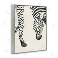 Grace Popp | Zebra Grazing Striped Safari Animal