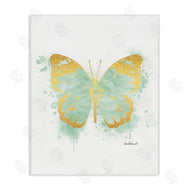 Amanda Greenwood | Seafoam Green Butterfly Paint Splatter