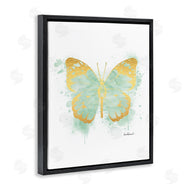 Amanda Greenwood | Seafoam Green Butterfly Paint Splatter