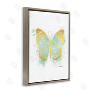 Amanda Greenwood | Seafoam Green Butterfly Paint Splatter