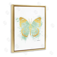 Amanda Greenwood | Seafoam Green Butterfly Paint Splatter