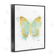 Amanda Greenwood | Seafoam Green Butterfly Paint Splatter