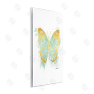 Amanda Greenwood | Seafoam Green Butterfly Paint Splatter