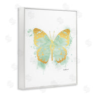 Amanda Greenwood | Seafoam Green Butterfly Paint Splatter