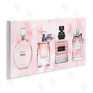 Amanda Greenwood | Pink Fashion Fragrance Bottles