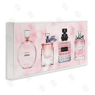 Amanda Greenwood | Pink Fashion Fragrance Bottles