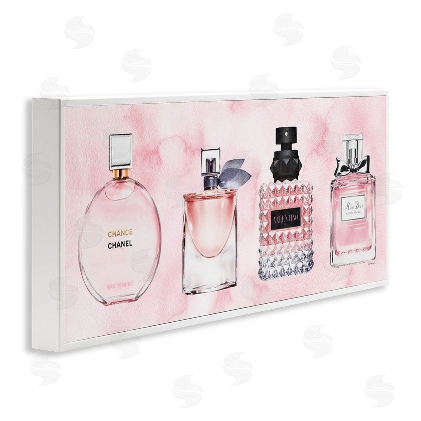Amanda Greenwood | Pink Fashion Fragrance Bottles