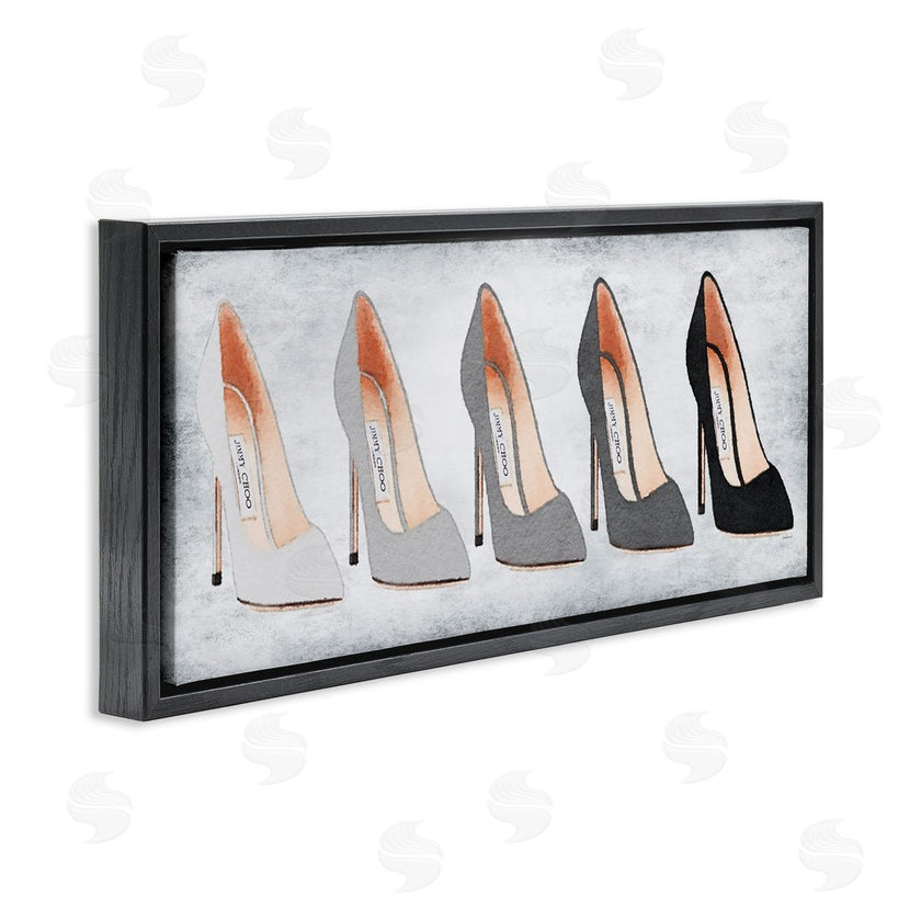 Amanda Greenwood | Glam High Heels Grey Shades
