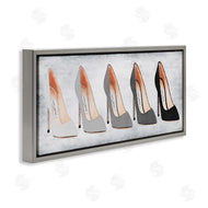 Amanda Greenwood | Glam High Heels Grey Shades