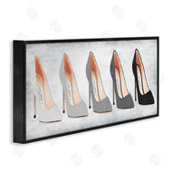 Amanda Greenwood | Glam High Heels Grey Shades