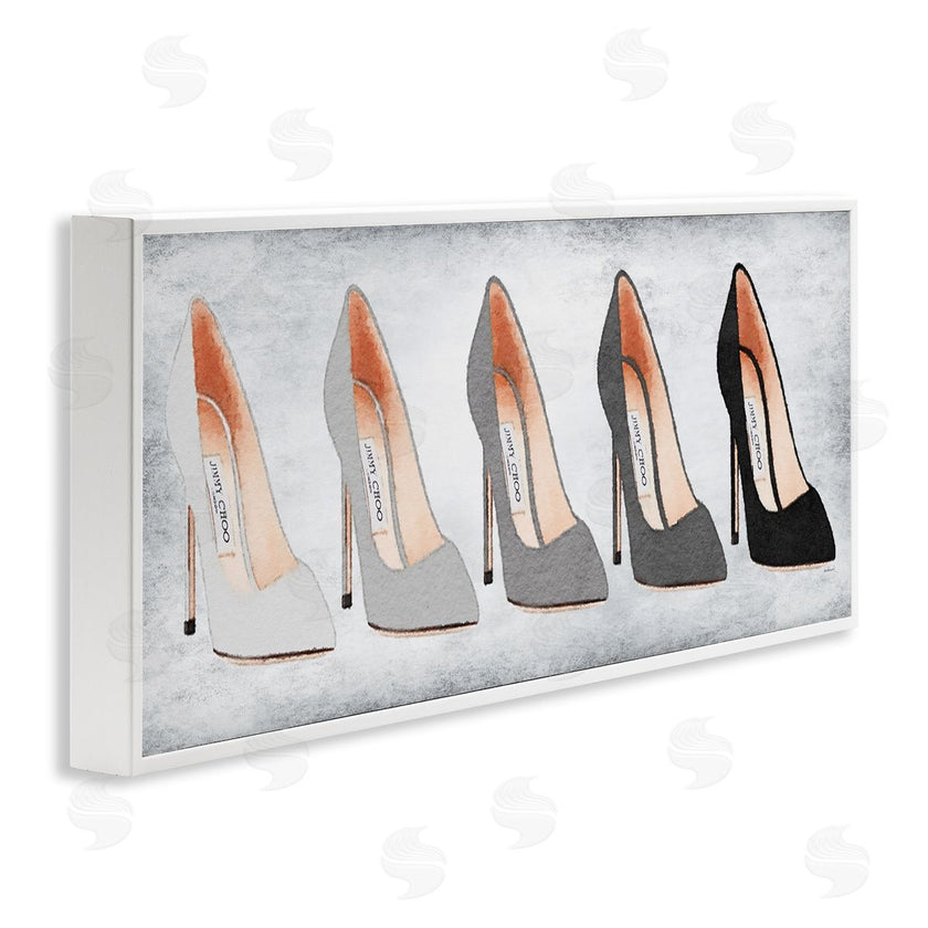 Amanda Greenwood | Glam High Heels Grey Shades