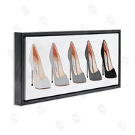 Amanda Greenwood | Fashion Heels Glam Grey Shoes