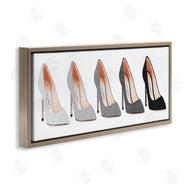 Amanda Greenwood | Fashion Heels Glam Grey Shoes