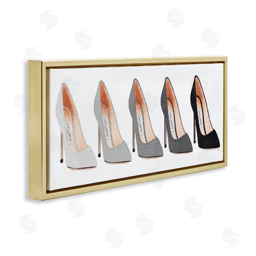 Amanda Greenwood | Fashion Heels Glam Grey Shoes