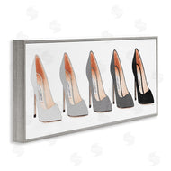 Amanda Greenwood | Fashion Heels Glam Grey Shoes