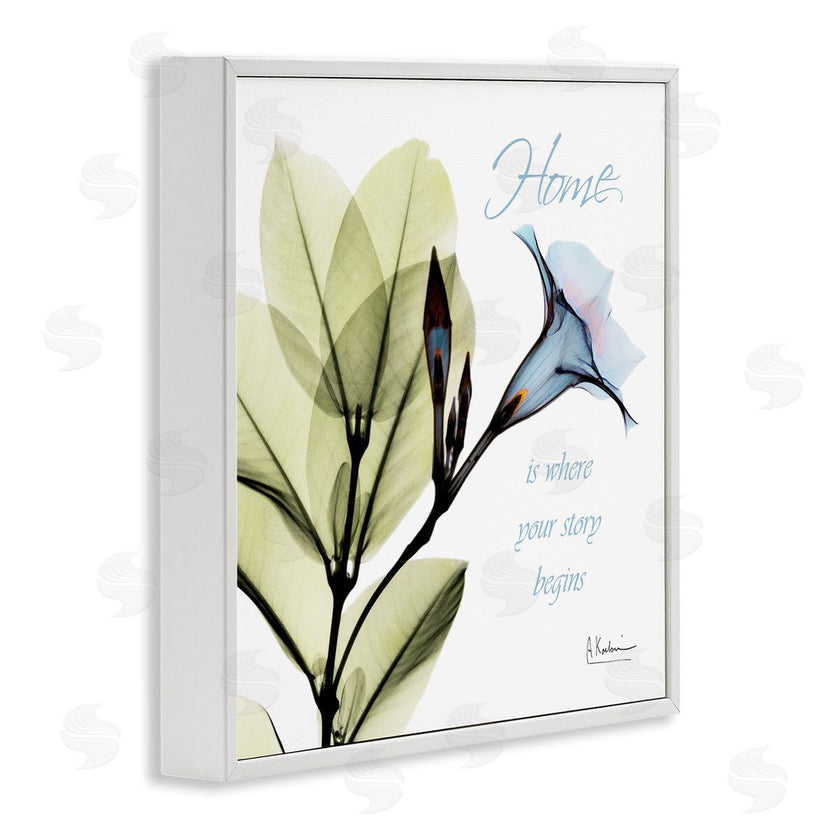 Albert Koetsier | Your Story Begins Blue Floral