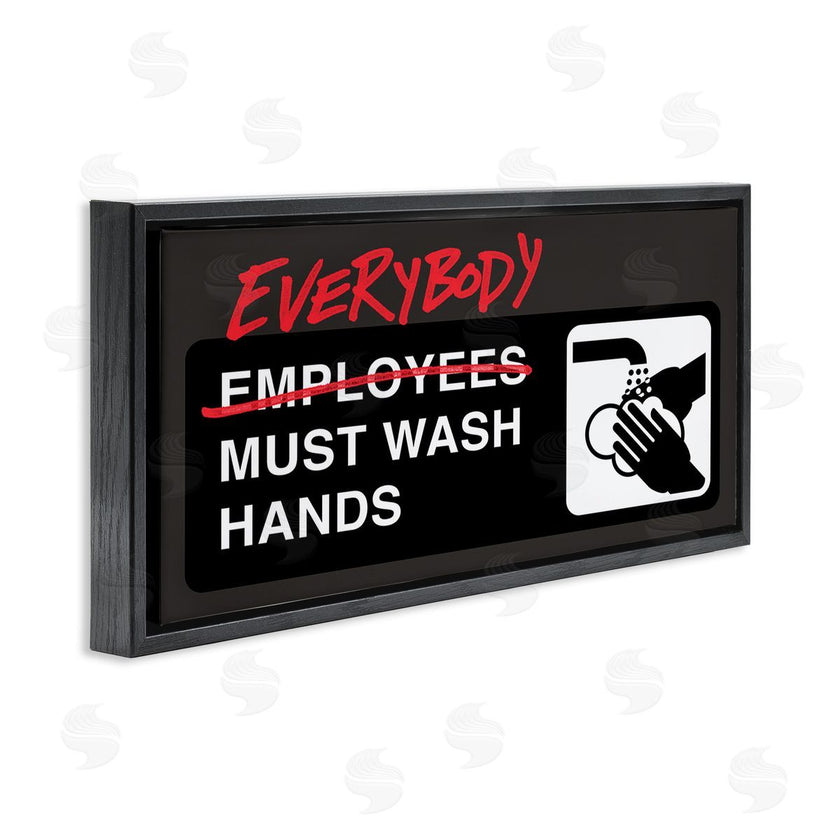 Buck Wear | Everybody Must Wash Hands Bathroom