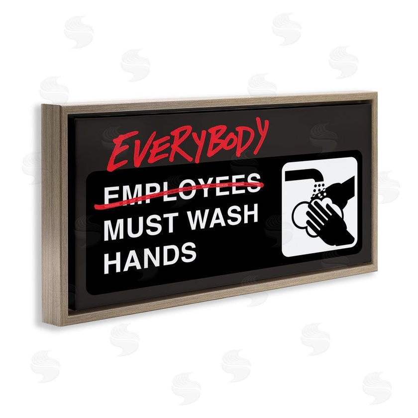 Buck Wear | Everybody Must Wash Hands Bathroom
