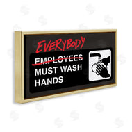 Buck Wear | Everybody Must Wash Hands Bathroom