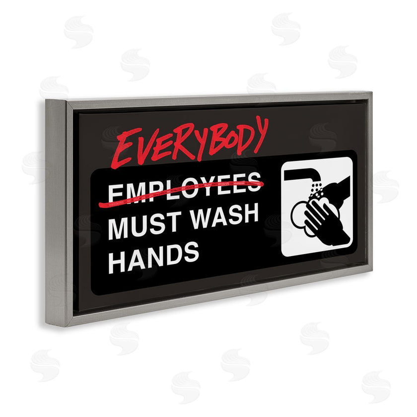 Buck Wear | Everybody Must Wash Hands Bathroom