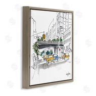 Mark Higden | City Taxi Underpass Urban Watercolor