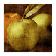Caroline Kelly | Distressed Green Apples Vintage Design