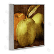 Caroline Kelly | Distressed Green Apples Vintage Design