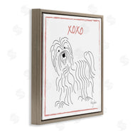 Mark Higden | Puppy Minimal Linework Hugs Kisses