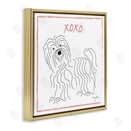 Mark Higden | Puppy Minimal Linework Hugs Kisses