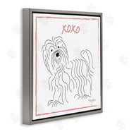 Mark Higden | Puppy Minimal Linework Hugs Kisses