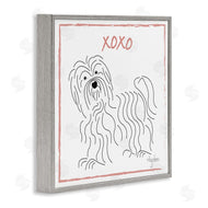 Mark Higden | Puppy Minimal Linework Hugs Kisses
