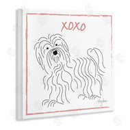 Mark Higden | Puppy Minimal Linework Hugs Kisses