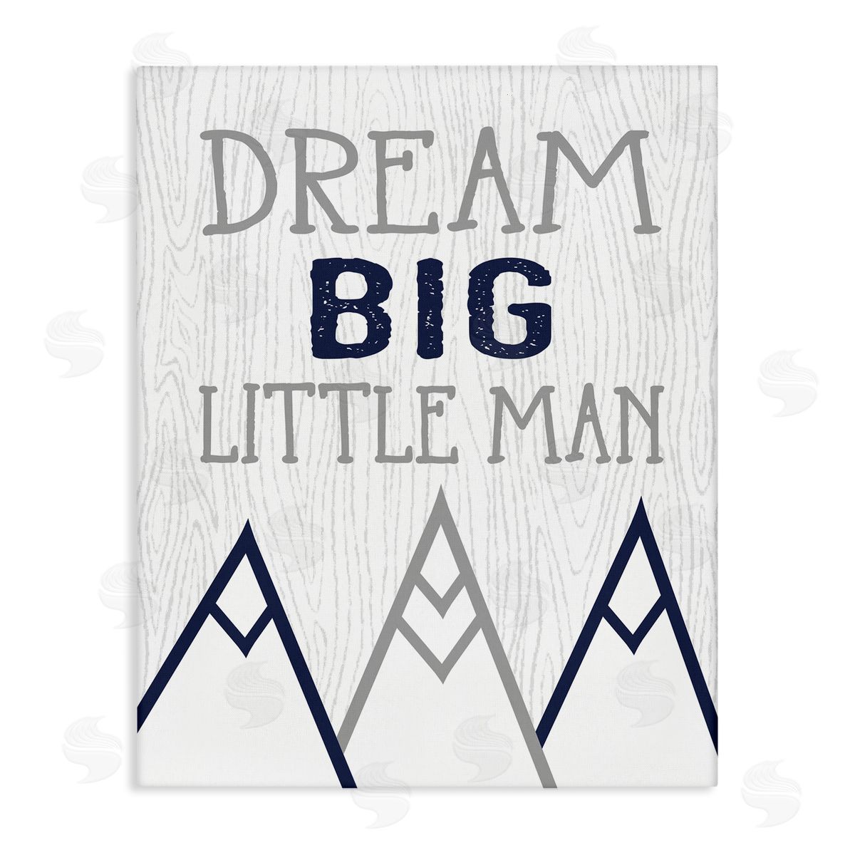 Ashley Calhoun Dream Big Little Man Mountains Canvas Wall Art