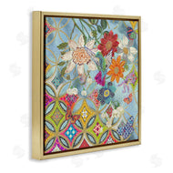 Sangita Bachelet | Circular Arabesque Pattern Floral Hummingbird