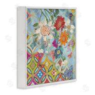 Sangita Bachelet | Circular Arabesque Pattern Floral Hummingbird