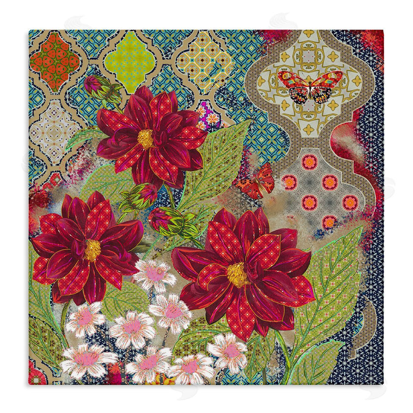 Sangita Bachelet | Intricate Arabesque Pattern Floral Butterfly