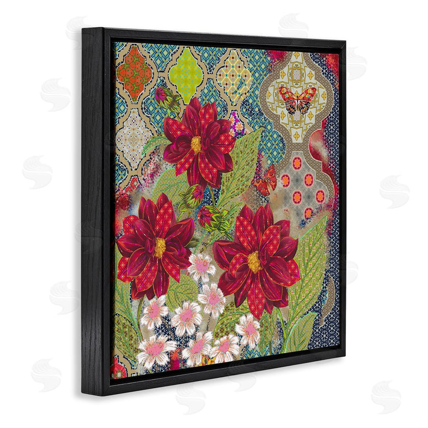 Sangita Bachelet | Intricate Arabesque Pattern Floral Butterfly