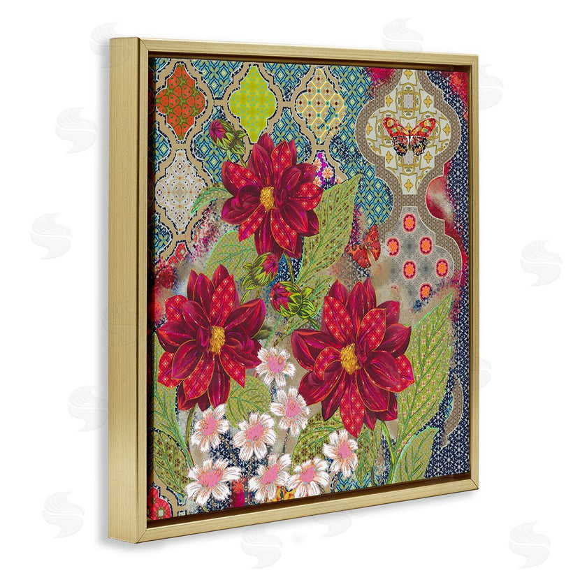Sangita Bachelet | Intricate Arabesque Pattern Floral Butterfly