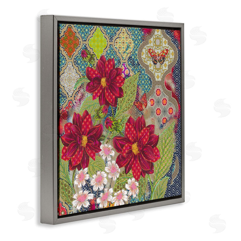 Sangita Bachelet | Intricate Arabesque Pattern Floral Butterfly