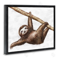 Ziwei Li | Jungle Sloth Playing Tree Branch