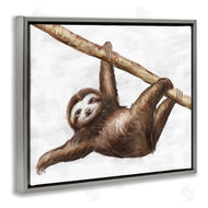 Ziwei Li | Jungle Sloth Playing Tree Branch