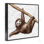Ziwei Li | Jungle Sloth Playing Tree Branch