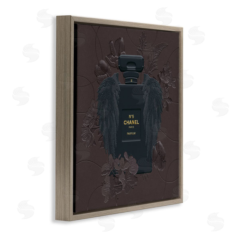 Ziwei Li | Dark Fashion Perfume Purple Florals